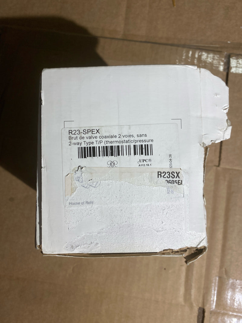 House of Rohl R23-SPEX 1/2" Thermostatic Rough-in Valve with PEX Connection Type with up to 3 Functions - N/A