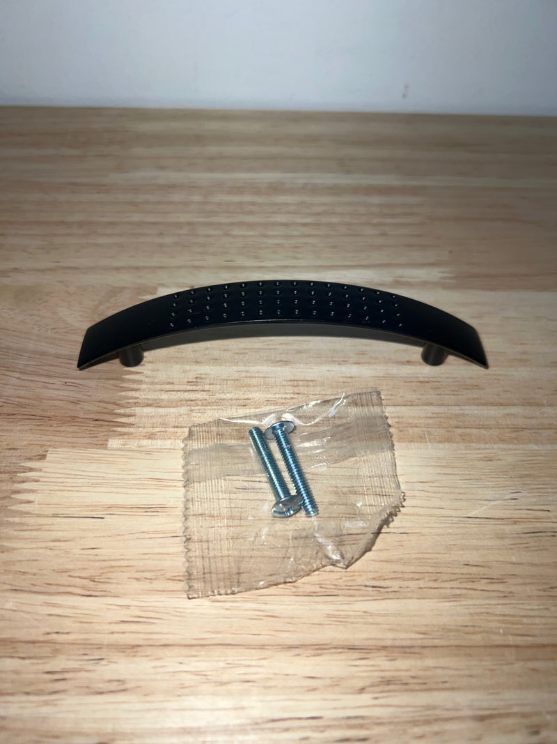 Hickory Hardware PA0223-MB Metropolis 3-3/4 Inch Center to Center Arch Cabinet Pull - Matte Black