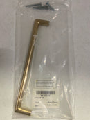 Ashley Norton NB.331 8 1/2 Classic D 8" Center to Center Luxury Solid Bronze Cabinet Handle / Drawer Pull - Natural Bronze