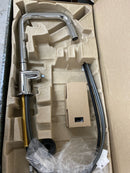 Brizo 63065LF-PCLHP Odin 1.8 GPM Single Hole Pull Down Kitchen Faucet with Square Spout - Less Handle - Chrome