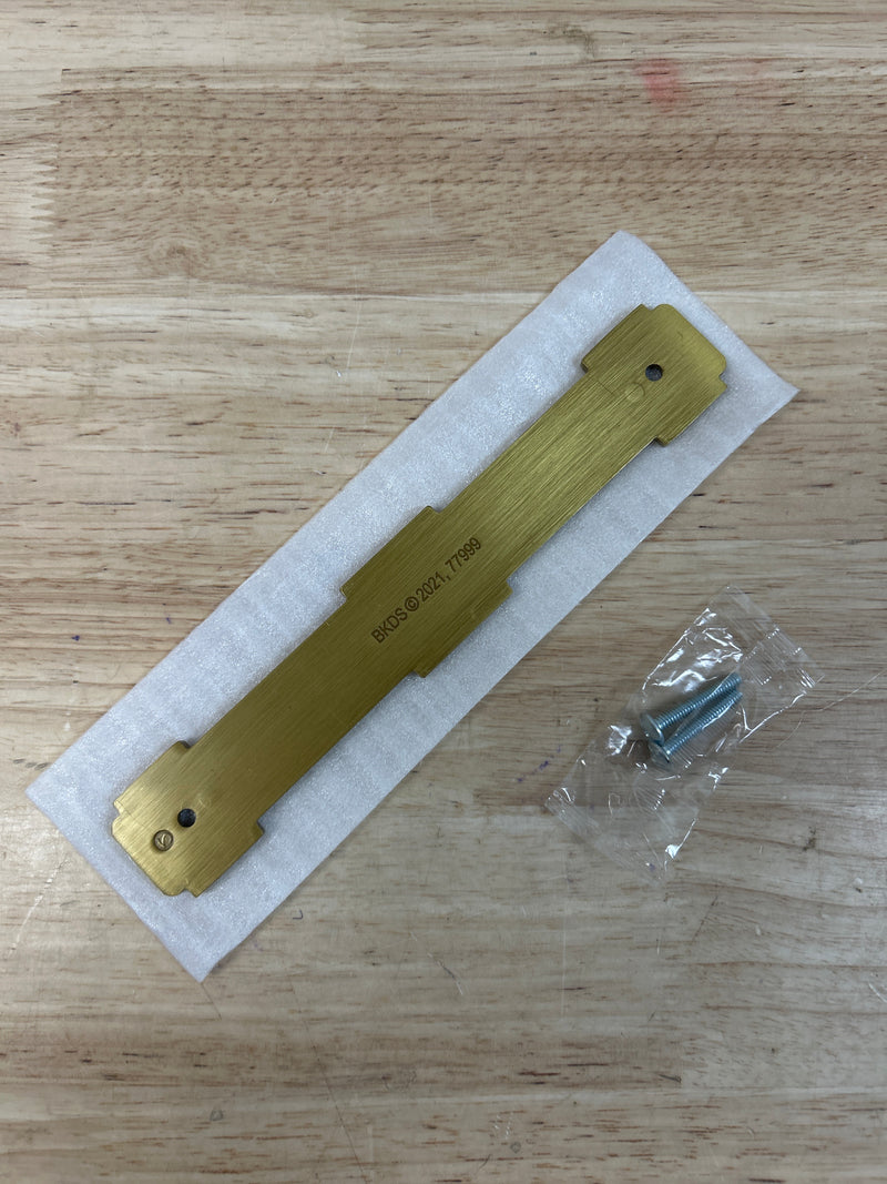 Belwith Keeler: B077999BGB - Backplate, 160mm C/C