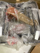 Hinkley Quentin Collection Four Light Stem Hung Foyer Chandelier, Buckeye Bronze