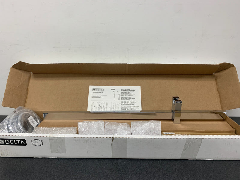 Delta 1.75 GPM Dryden Hand Shower Package - Includes Hand Shower, Slide Bar, Hose, and