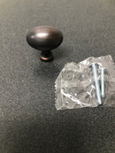 Amerock BP53014ORB Vaile 1-3/8 Inch Oval Cabinet Knob - Oil Rubbed Bronze
