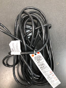 Hdx HWHD16325F 25 ft. 16/3 Light Duty Indoor/Outdoor Extension Cord with Multiple Outlet Triple Tap End, Black
