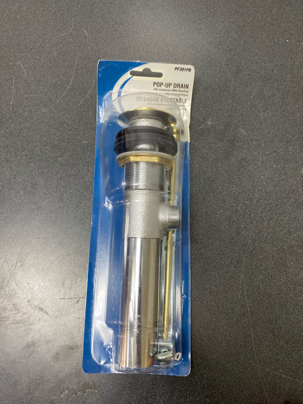 PROFLO PF301PB 1-1/2" Pop-Up Drain Assembly - Polished Brass