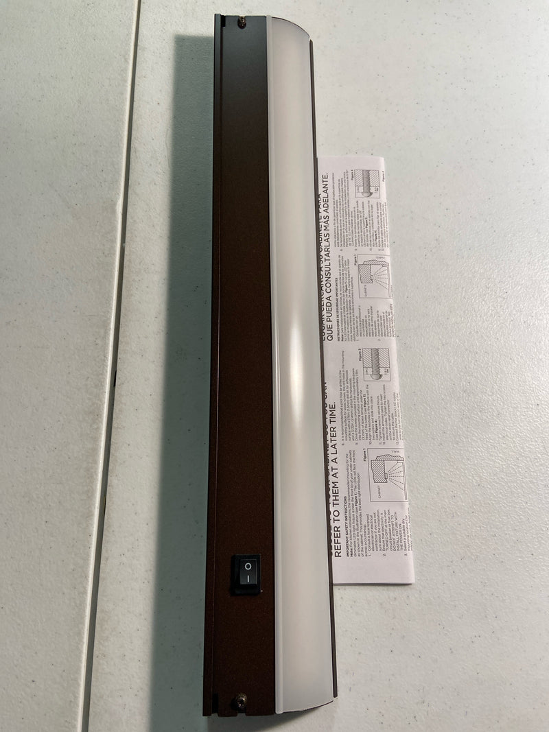 Ultra prograde 64770-T1 ProWire Direct Wire 18 in. LED Oil-Rubbed Bronze Under Cabinet Light