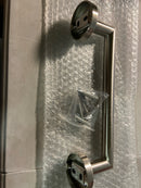 ICO Bath V63114 Volkano Summit 9" Towel Bar - Brushed Nickel