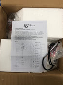 Elegant Lighting LD2224C Baxter 12" Wide Single Light Pendant with Clear Glass Shade - Chrome / Clear