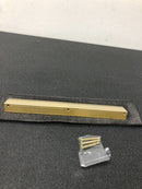 Alno A970-8-PB/NL Tab 8-1/2 Inch Long Finger Cabinet Pull - Unlacquered Brass