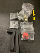 Emtek C520HLOUS19 Helios Privacy Door Lever Set with Concealed Screws - Flat Black