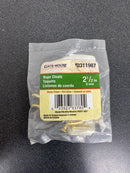 Gatehouse 2-1/2 Rope Cleat- Brass Finish 0311987