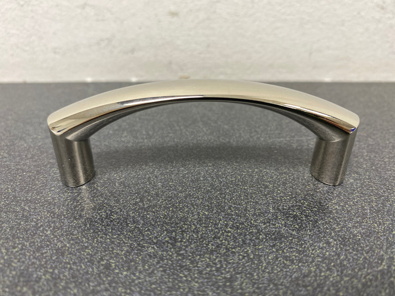 Top Knobs M1704 Griggs 3 Inch Center to Center Handle Cabinet Pull from the Nouveau Collection - Polished Nickel