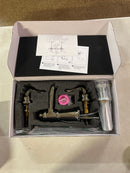 Perliria inc K-B6025CS-1 8 In. Widespread Double Handle Bathroom Faucet with Drain Assembly, Bathroom Sink Faucets for 3-Hole in Polished Chrome