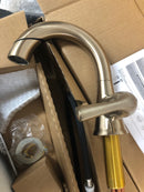 Delta 533LF-CZPDMPU Kayra 1.2 GPM Single Hole Pull-Down Bathroom Faucet with 15-3/4" Hose and Pop-Up Drain Assembly - Champagne Bronze