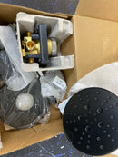 Delta 142749-BL Nicoli Monitor 14 Series Single Function Pressure Balanced Shower - Rough-in Included - Matte Black