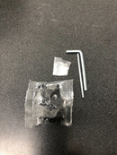 Deltana DSH4R51B 4 x 4 Ball Bearing 5/8" Radius Corner Spring Hinge - Single Hinge - Flat Black