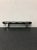 Amerock BP36649BBRG10 London 5-1/16 Inch Center to Center Bar Cabinet Pull - Black Bronze / Satin Nickel