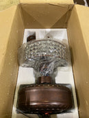 JONATHAN Y Lighting JYL9707A Becky 52" 5 Blade LED Indoor Ceiling Fan with Remote Control - Oil Rubbed Bronze