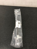 Amerock BP77825626BCR Urbanite 10-1/16 Inch Center to Center Bar Cabinet Pull - Polished Chrome / Black Chrome