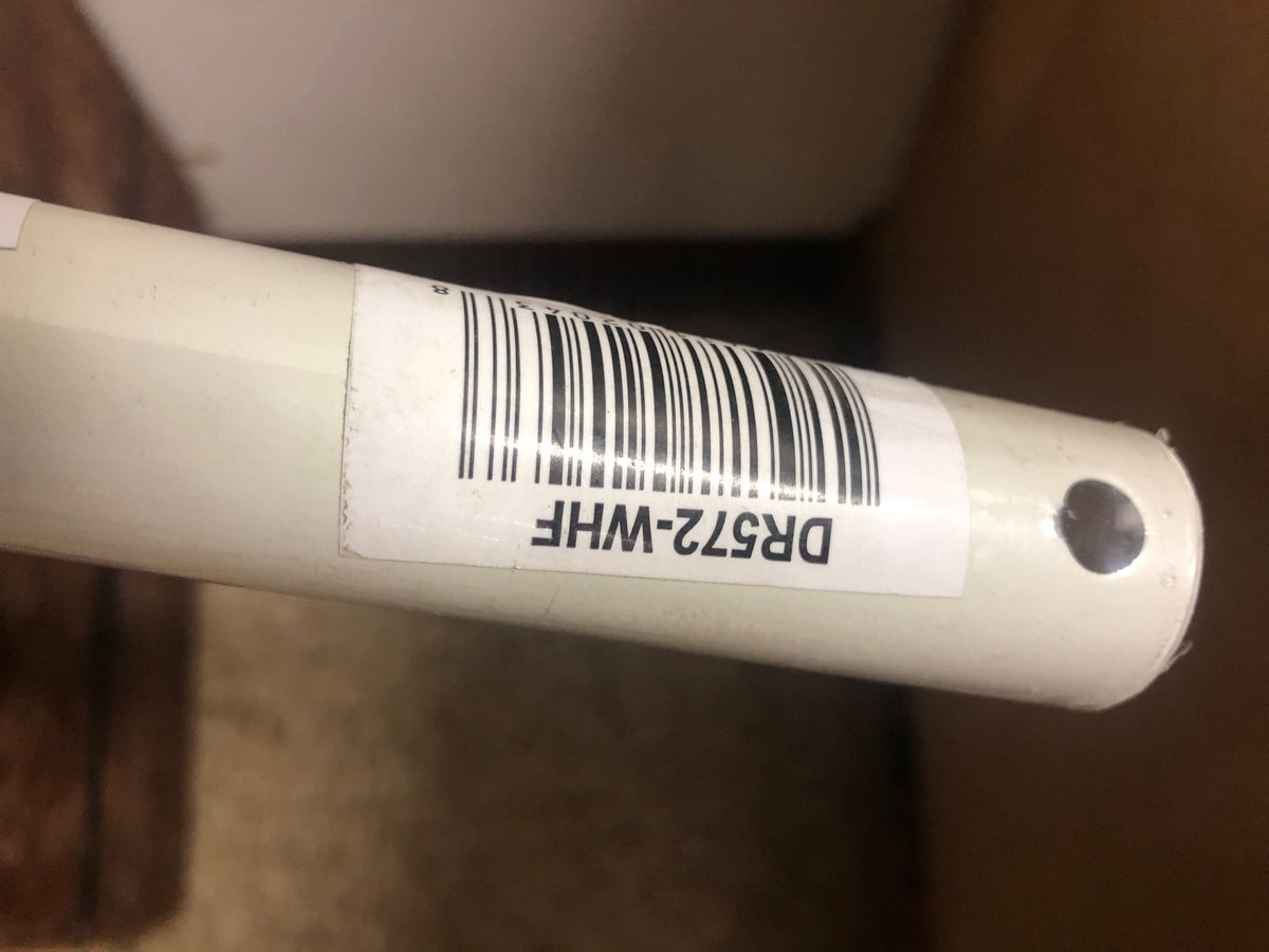 MinkaAire DR572-WHF 72" Ceiling Fan Downrod for 15 Ft Ceilings - Flat White