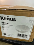 Kraus KCV-141 15-3/4" Ceramic Vessel Bathroom Sink Only - White Ceramic