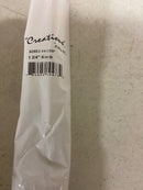 Alno A2803-14-CHP Vita Bella 14" Center to Center Modern Smooth Bar Large Cabinet Handle / Cabinet Pull with "L" Legs - Champagne