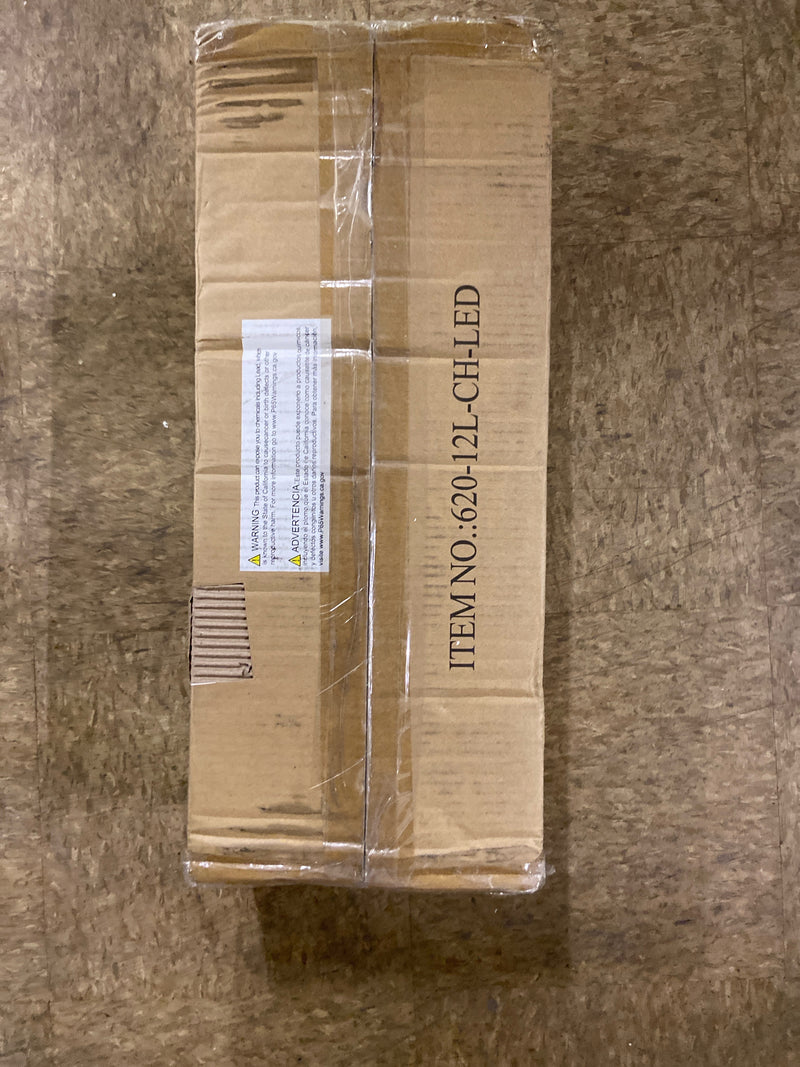 Z-Lite 1 Light Island/Billiard 620-12L-CH-LED, Chrome,13"