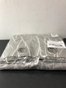 Exclusive home EH8309-01 1-84G Forest Hill Patio Ash Grey Nature Woven Room Darkening Grommet Top Curtain, 108 in. W x 84 in. L