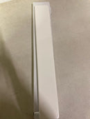 Design House Cultured Marble Side Splash, Solid White, 21 1/2 in W x 5/8 in D, 563502