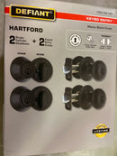 Defiant 32BGX9D1BD Hartford Matte Black Single Cylinder Project Pack