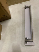 Gatco 4641 Glam 18" Towel Bar, Satin Nickel | Wall Mounted Towel Holder For Bathroom