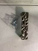 Amerock BP100396G10 Calathea 3-3/4 Inch Center to Center Handle Cabinet Pull - Satin Nickel