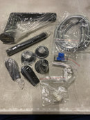 Signature Hardware SHBW4RTGMB Berwyn Deck Mounted Tub Filler with Built-In Diverter - Includes Hand Shower - Matte Black