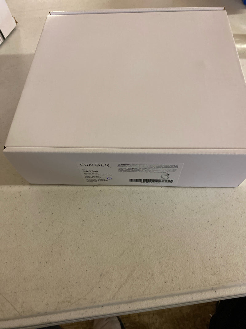 Ginger 1105/SN Chelsea Towel Ring - Satin Nickel