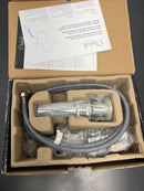 Signature Hardware 447857 Rigi 1.2 GPM Single Hole Bathroom Faucet with Metal Lever Handle and Pop-Up Drain Assembly - Chrome