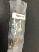 Miseno MCPOV377CPG 3-3/4 Inch Center to Center Square Handle-Style Cabinet Pull - Champagne Bronze