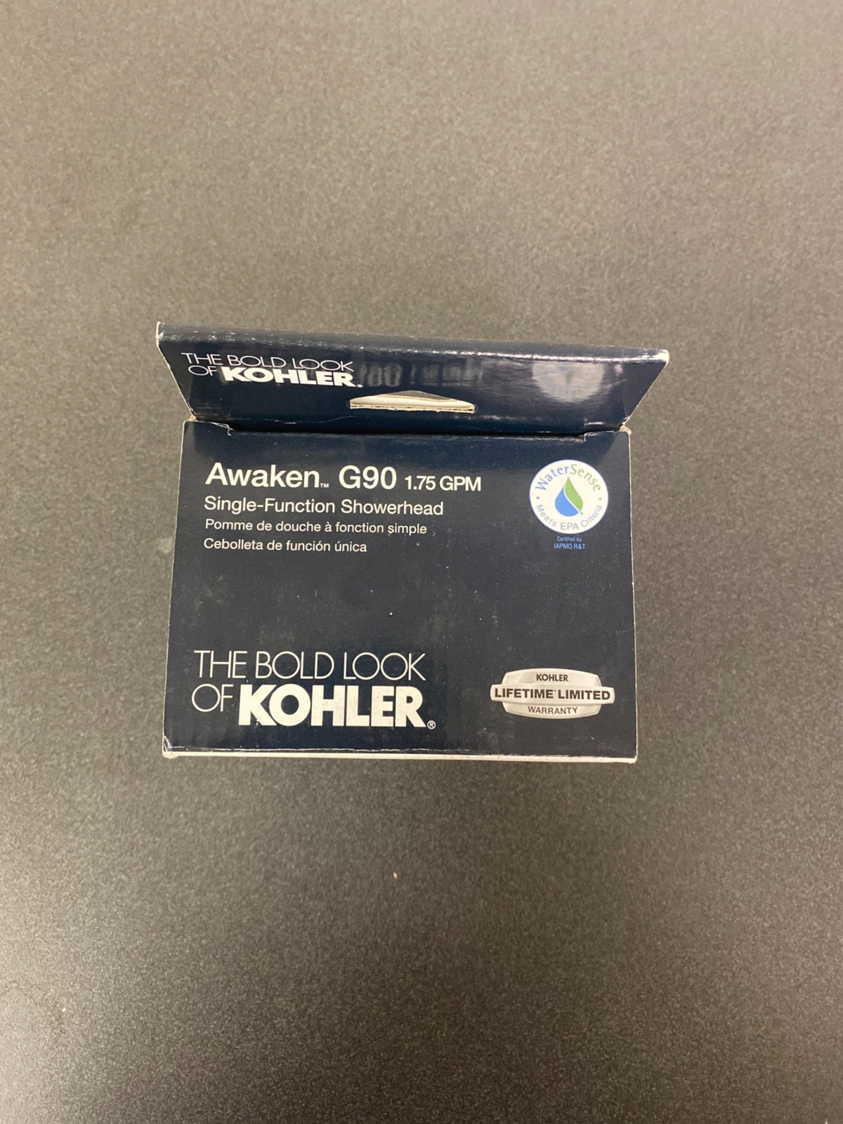 KOHLER Awaken Polished Chrome 1-Spray Shower Head 1.75-GPM (6.6-LPM)