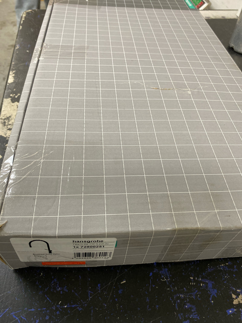 Hansgrohe 72800251 Talis N 1.75 GPM Single Hole Pull Down Kitchen Faucet - Brushed Gold Optic