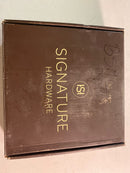 Signature Hardware 948953 Rigi 1.8 GPM Single Function Rain Shower Head - Matte Black