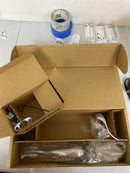 Kwikset 815ANXTNLRH-15 Arlington Lower Handleset with Tustin Interior Lever for use with Kwikset Deadbolts - Right Handed - Satin Nickel