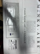 MinkaAire F568-BS/DW Supra 52" Uni-Pack 5 Blade Indoor Ceiling Fan - Brushed Steel