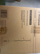 Westinghouse 6130300 Camrose 10" Wide Mini Pendant - Gun Metal