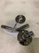 Speakman S-2520 Clean and Simple Shower Arm and Flange for Stylish Bathroom Décor, 5.5 inches, Polished Chrome