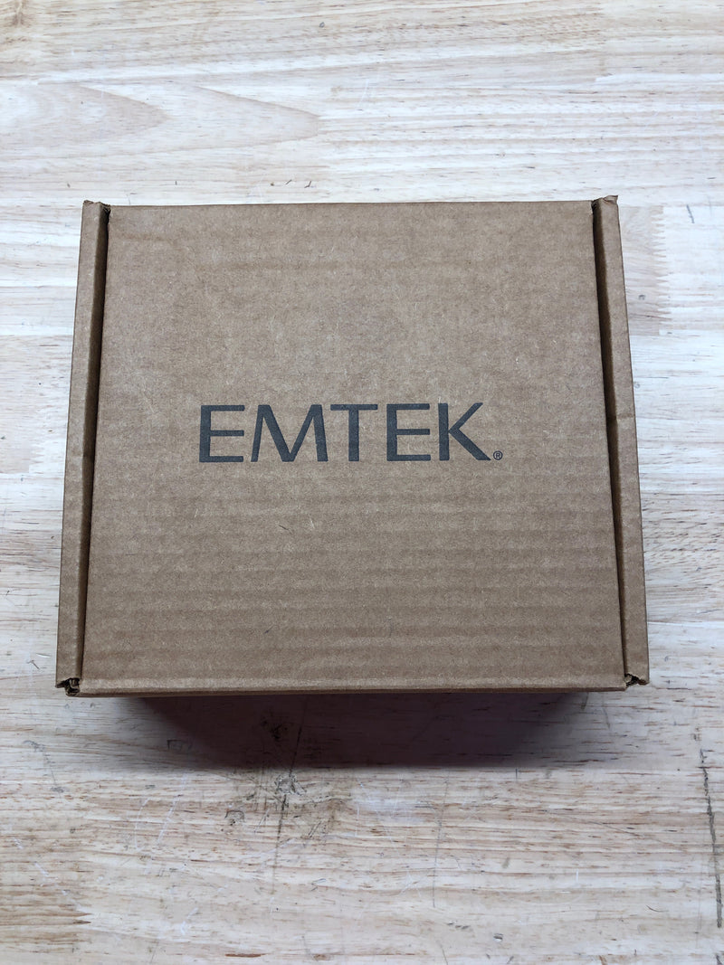 Emtek 5209HLOUS15RH Helios Right Handed Privacy Door Lever Set with Disk Rose from the Brass Modern Collection - Satin Nickel