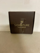 Signature Hardware 449725 2.5 GPM 8" Wide Modern Round Rain Shower Head