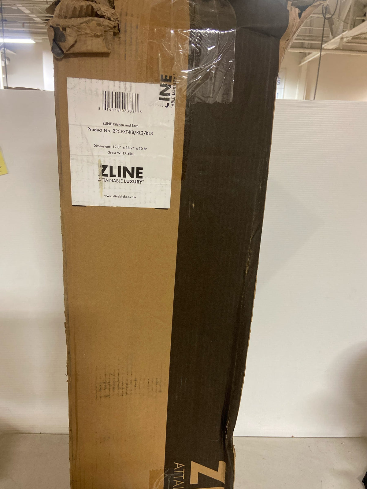 ZLINE 2 Piece Chimney Extension for 12ft Ceiling (2PCEXT-687)