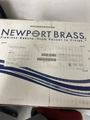 Newport Brass 280R/15S NWP Tub & Shower 1.8 GPM Single Function Hand Shower - Includes Hose and Wall Supply - Satin Nickel