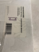 Miseno MBD5830CHBS 7" Long Center to Center Barn Door Handle/Pull Set - Champagne Brass