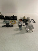 Kwikset 158SQT-514S.STRKP Halifax Square Rose Single Cylinder Deadbolt SmartKey with 6AL Latch and Square Corner, Round Corner and 5303 Round Corner Full Lip Strikes KA3 - Matte Black